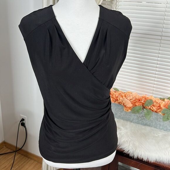 WHBM Surplice Shell Sz Small - Picture 2 of 8